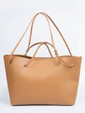 Classic All-Purpose Tote Bag – Brown Rexine
