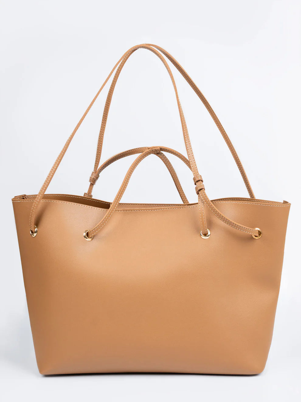 Classic All-Purpose Tote Bag – Brown Rexine