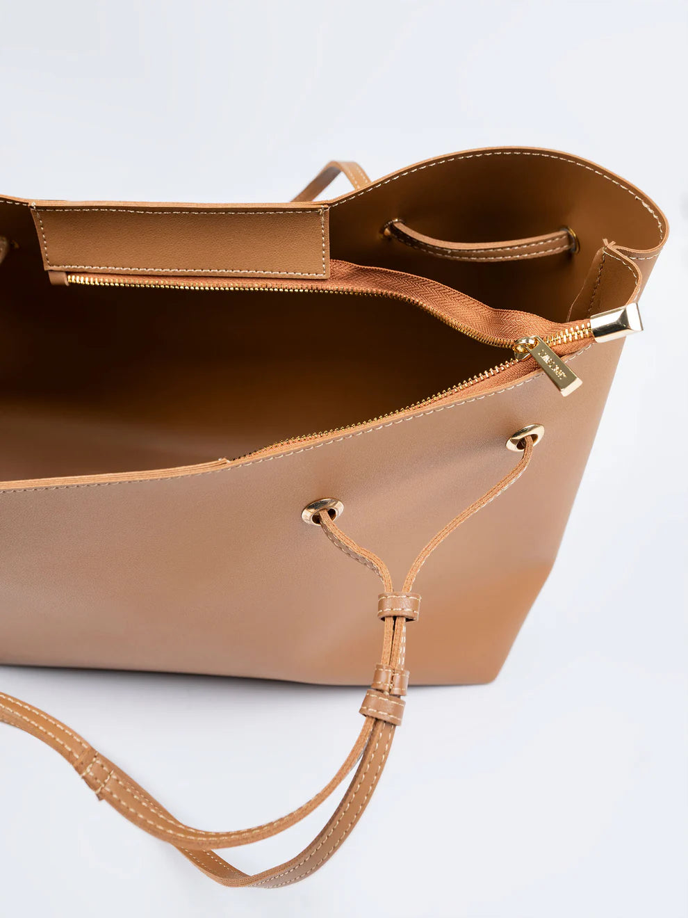 Classic All-Purpose Tote Bag – Brown Rexine