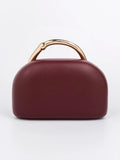 Handhold Clutch Bag – Maroon Rexine
