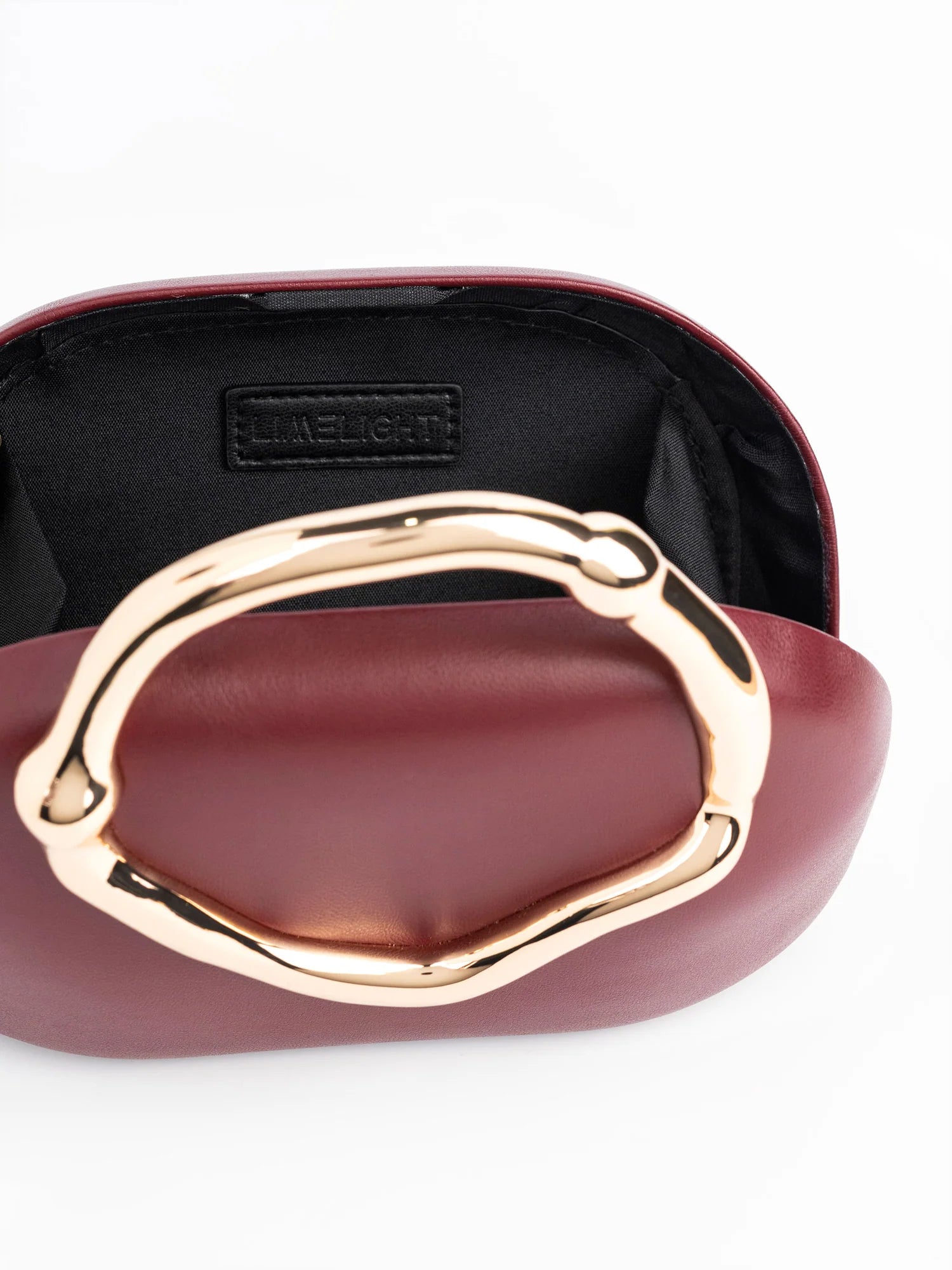 Handhold Clutch Bag – Maroon Rexine