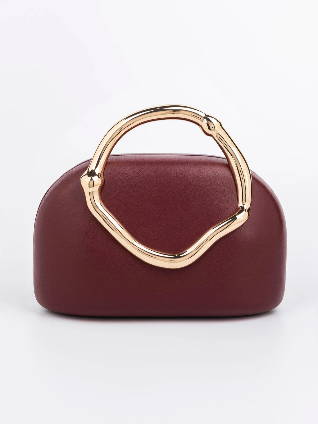Handhold Clutch Bag – Maroon Rexine